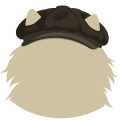 Brown Woolen Cap