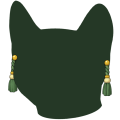 Green Jute Earrings