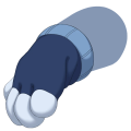 Blue Woolen Gloves