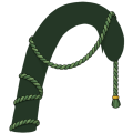 Green Jute Tail Tangle