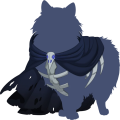 Blue Necromantic Cloak