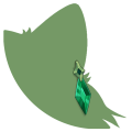 Green Regal Earrings