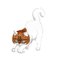 Orange Gilded Helm on a Ragdoll Kit