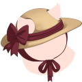 Red Sweetheart Sun Hat