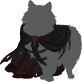 Black Necromantic Cloak