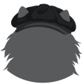 Black Woolen Cap