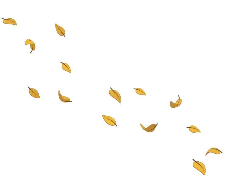 File:Yellow Windblown Leaves.png