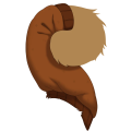 Orange Woolen Tail Cozy