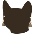 Brown Jute Earrings