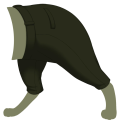 Green Woolen Pants