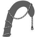 Grey Jute Tail Tangle