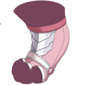 Pink Guard's Back Greaves