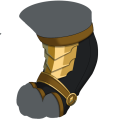 Black Guard's Back Greaves