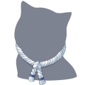 White Jute Necklace