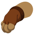 Orange Woolen Gloves