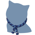 Blue Jute Necklace