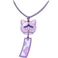 Purple Jute Firefly Chime