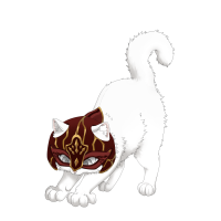 Red Gilded Helm on a Ragdoll Kit