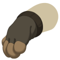 Brown Woolen Gloves