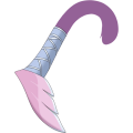 Pink Regal Tail Wrap