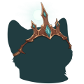 Teal Regal Crown