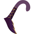 Purple Regal Tail Wrap