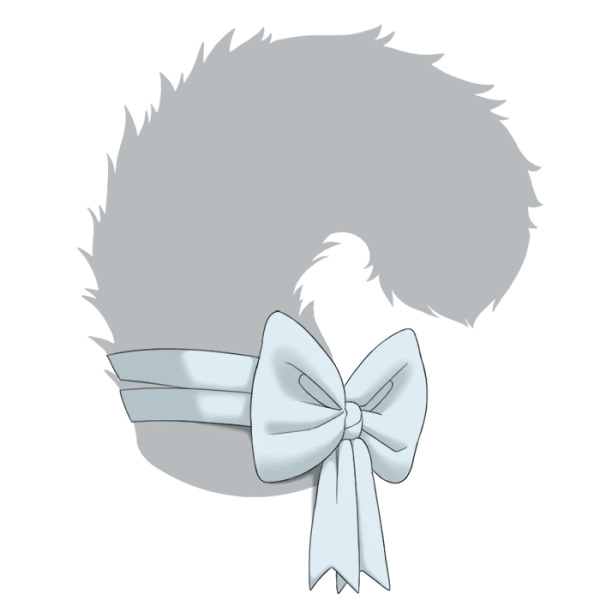 File:White Sweetheart Tail Ribbon.png