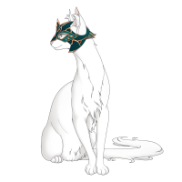 Teal Gilded Helm on a Longhair Venus