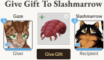 A gift with a plus sign (+)