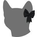 Black Sweetheart Ribbon