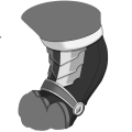 Grey Guard's Back Greaves