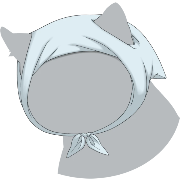 File:White Sweetheart Headscarf.png